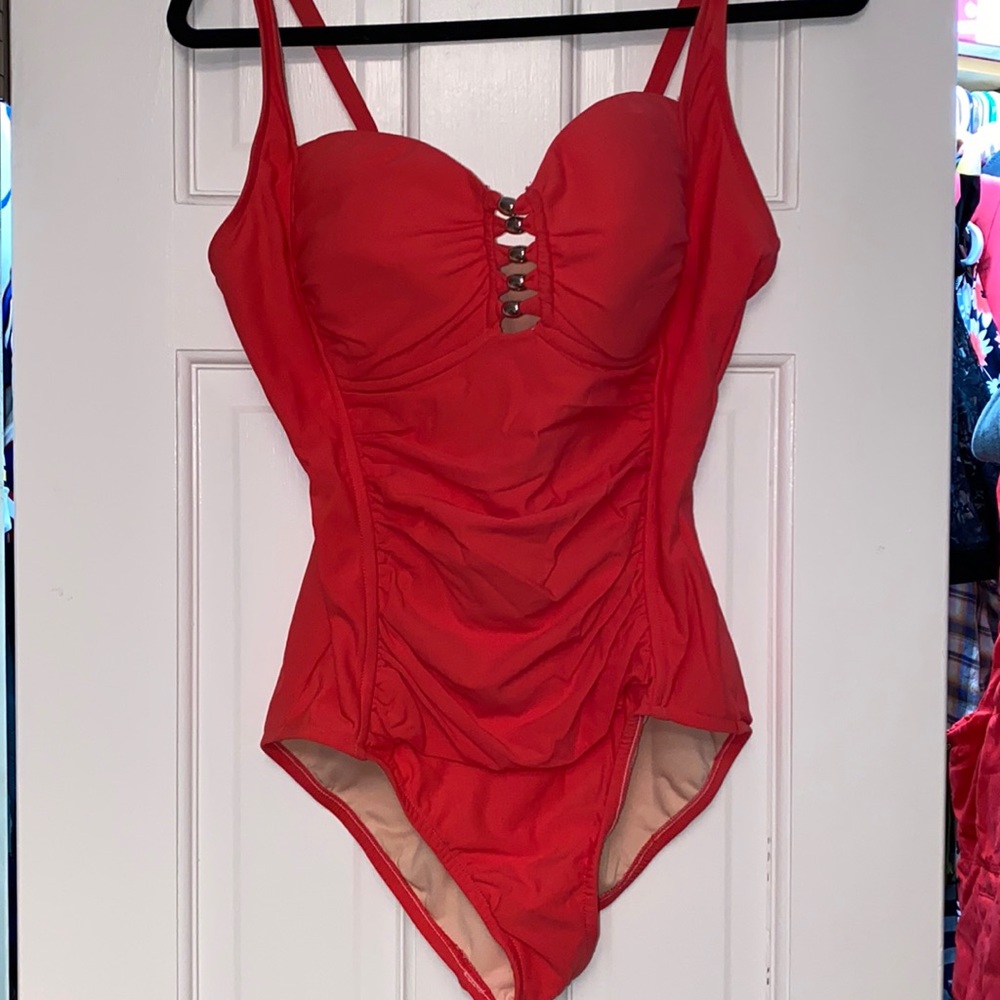 Coral one piece